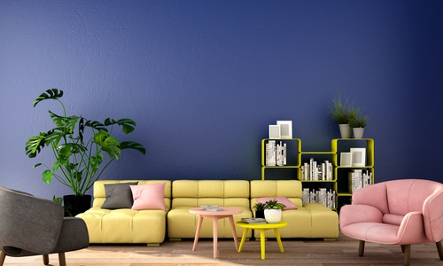 Otthoni színes design belül