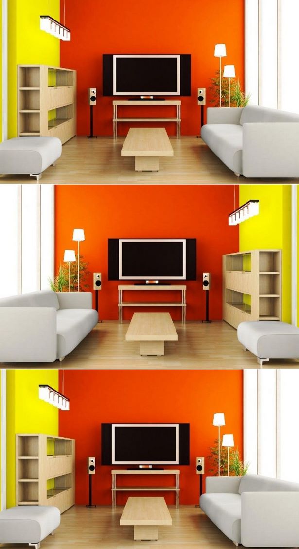 Otthoni színes design belül