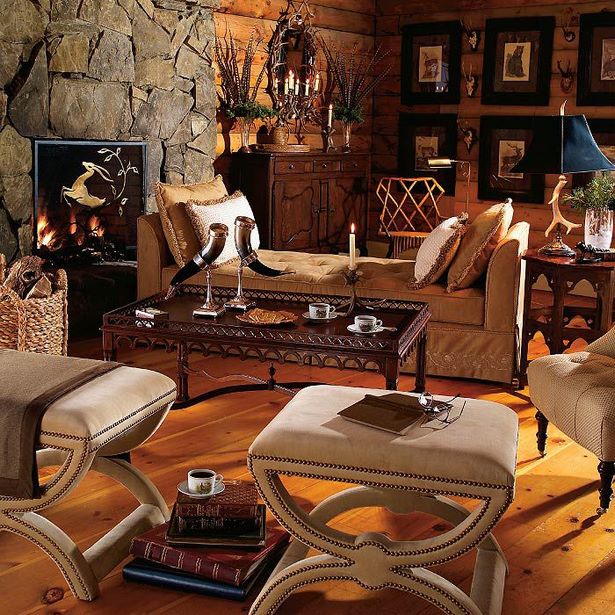 Lodge stílusú dekoráció