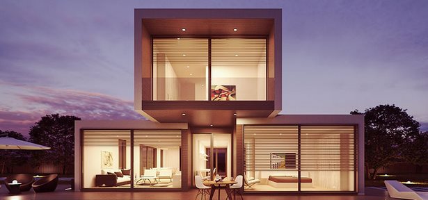 Modern ház fal design