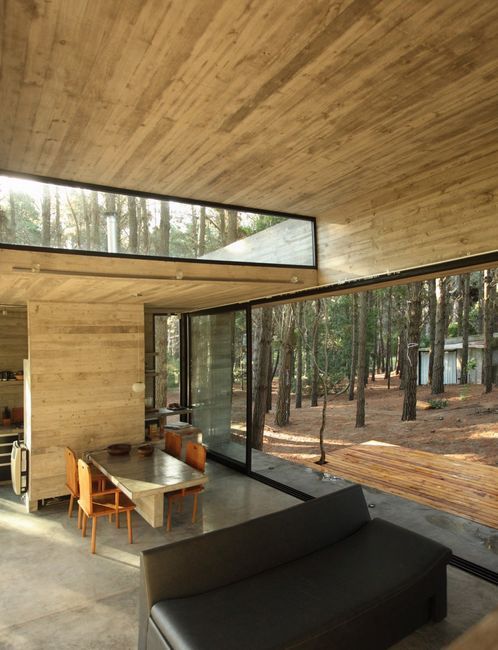 Modern faház belsőépítészet