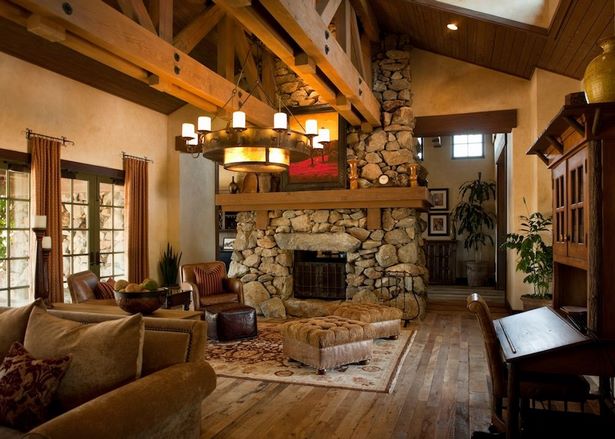 Ranch stílusú ház belső
