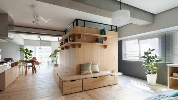 Kis japán lakás design