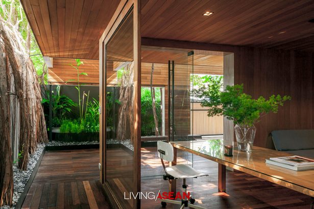 Trópusi minimalista ház