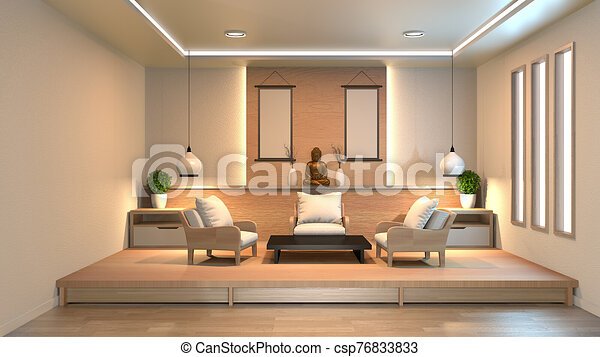 Fehér belsőépítészeti nappali