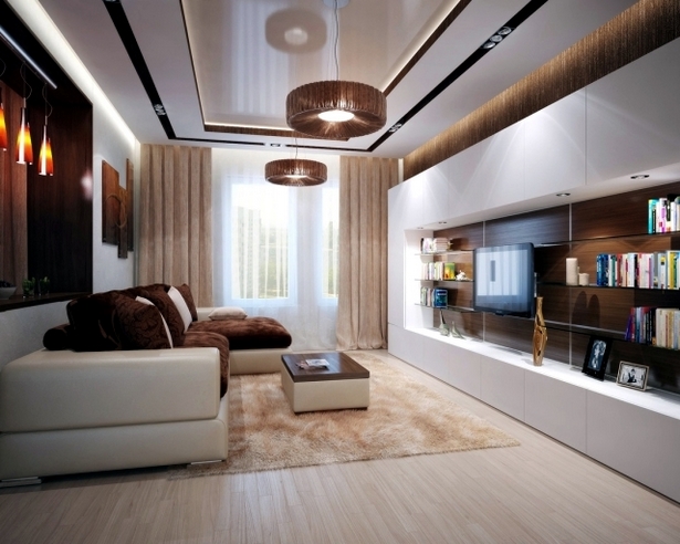 Fa belsőépítészeti nappali