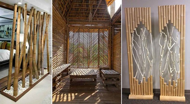Bambusz belsőépítészeti ötletek