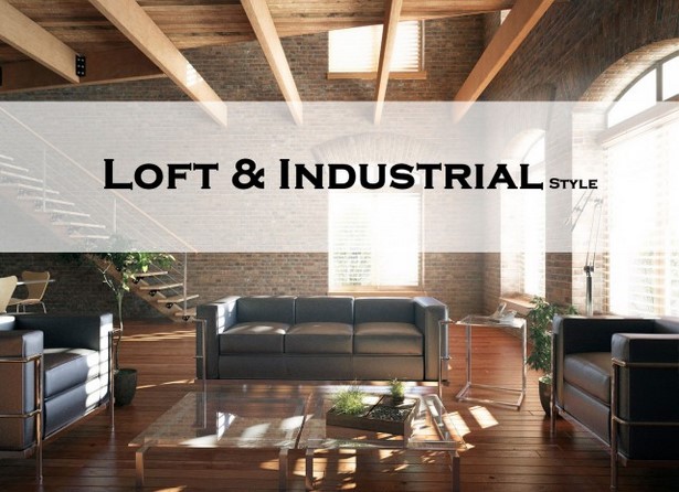 Ipari loft stílusú belsőépítészet
