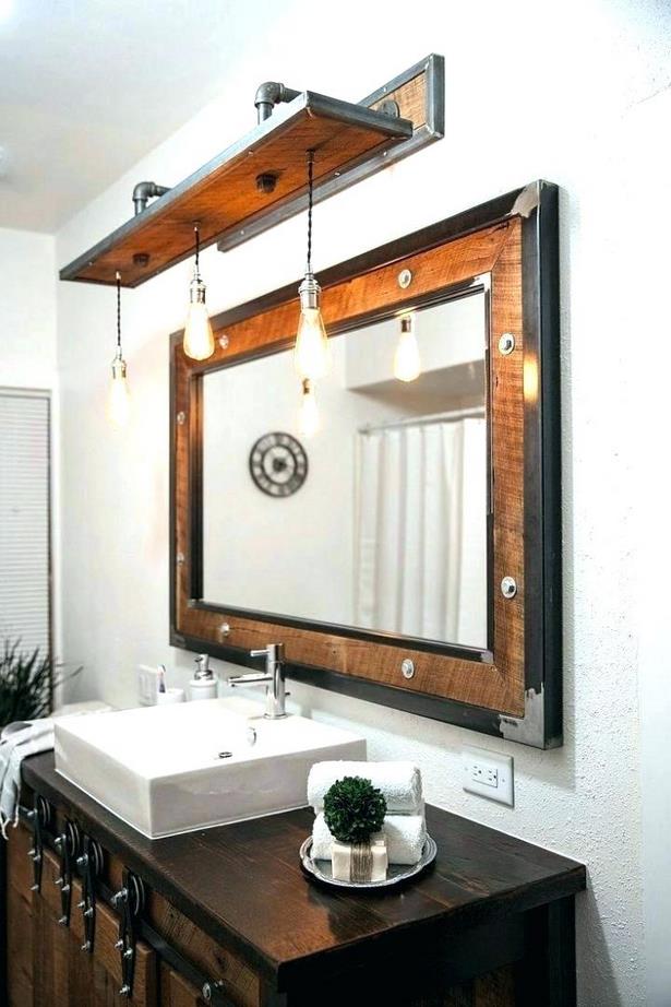 Ipari stílusú fürdőszoba szekrény