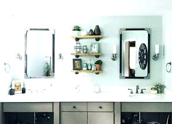 Ipari stílusú fürdőszoba tároló