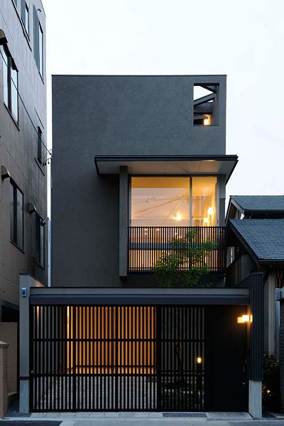 Japán kompakt ház kialakítása