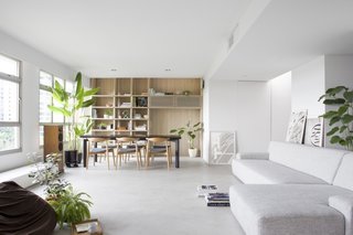 Japán ihletésű nappali
