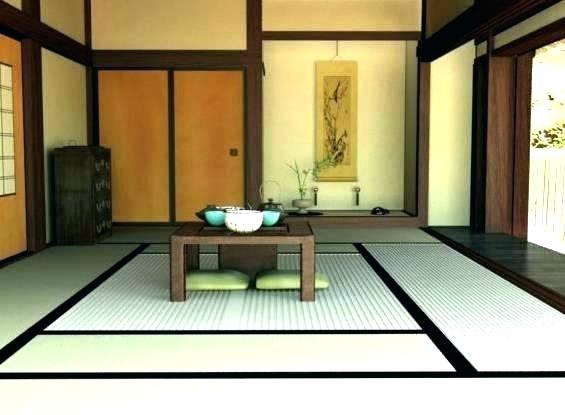 Japán nappali dekoráció
