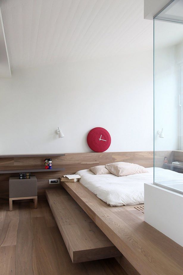 Japán minimalista hálószoba