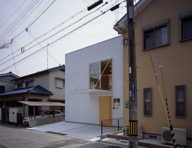 Japán minimalista háztervezés