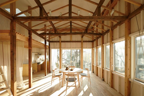 Japán Régi ház design