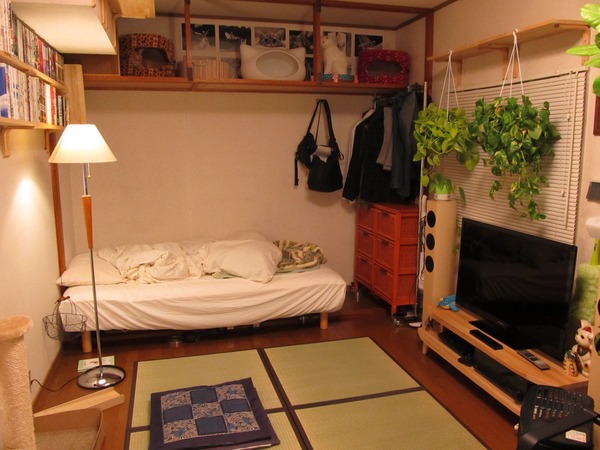 Japán kis hálószoba tervezési ötletek