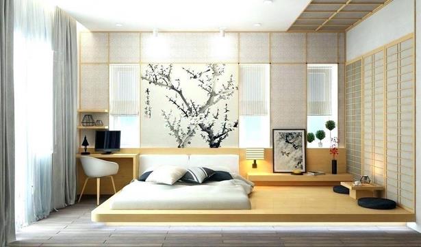 Japán stílusú hálószoba kialakítása