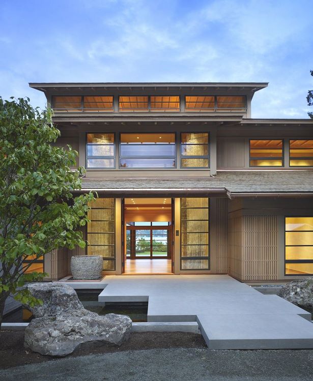 Modern ház japán design