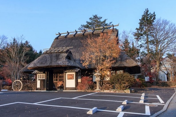 Régi stílusú japán ház
