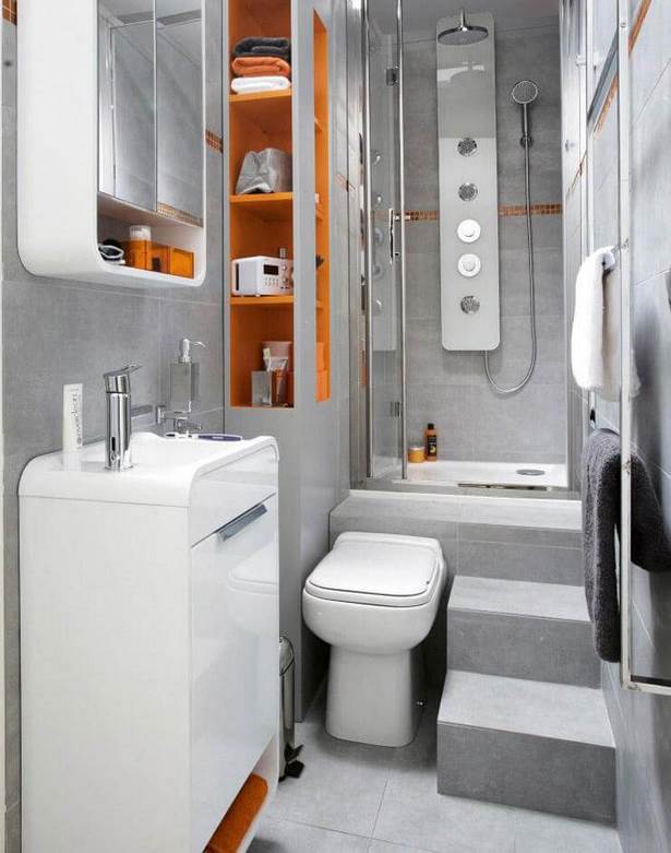Kis fürdőszoba tervez otthon