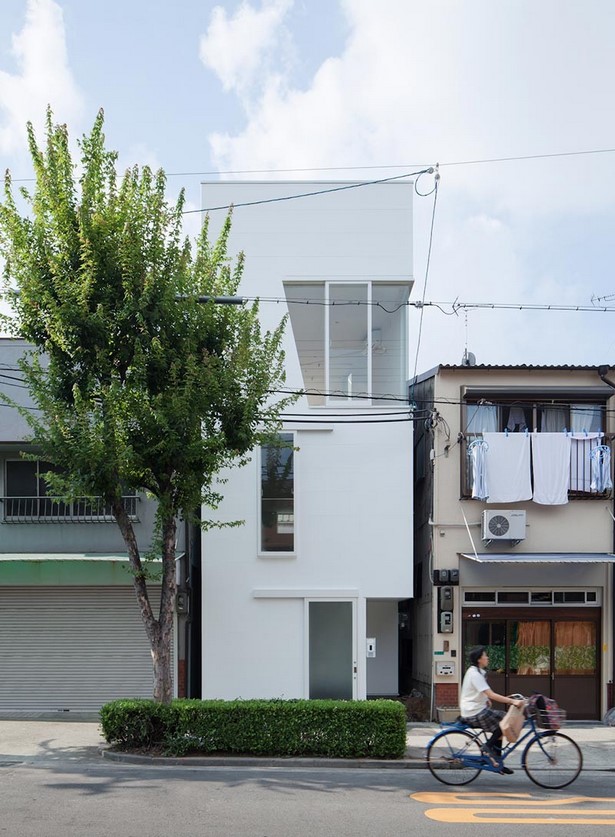 Kis modern japán ház design