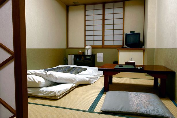 Hagyományos japán hálószoba bútorok