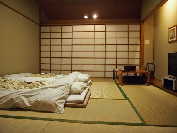 Hagyományos japán hálószoba