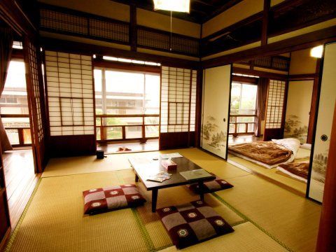 Hagyományos japán ház belső