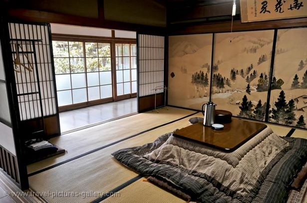Hagyományos japán szoba kialakítása