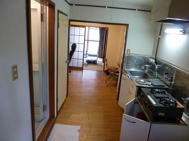 Tipikus japán lakás belső