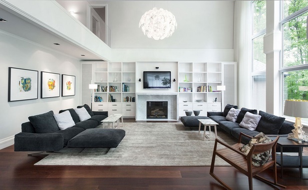 Gyönyörű modern nappali képek