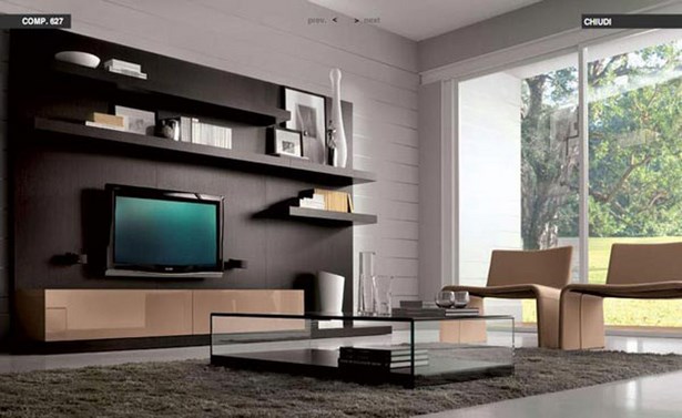 Modern otthoni nappali