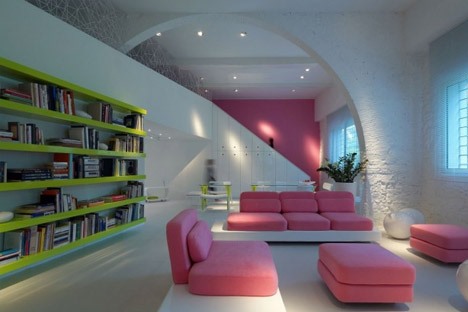 Modern belsőépítészeti színek