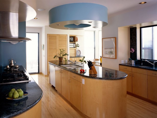 Modern belső konyha tervezés