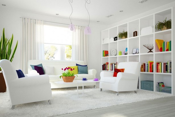 Egyszerű otthoni belső nappali