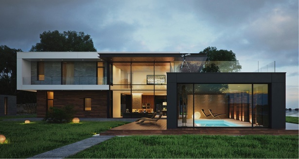 Ház modern design