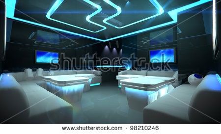 Nightclub belsőépítészet