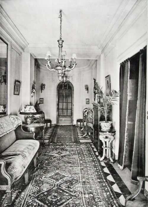 1920-as évek ház belső