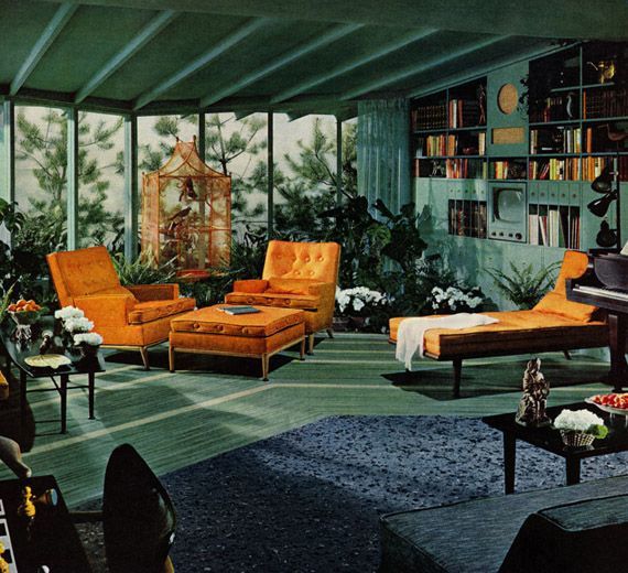 1950-es évek belsőépítészete
