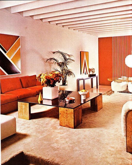 1970-es évek belsőépítészete