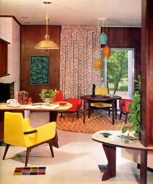 60-as évek belsőépítészete