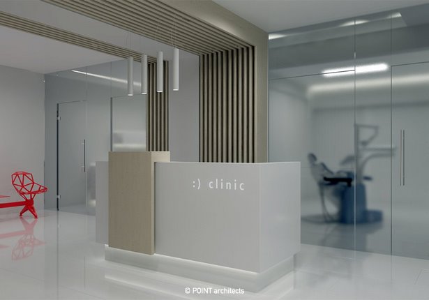Klinika belsőépítészet