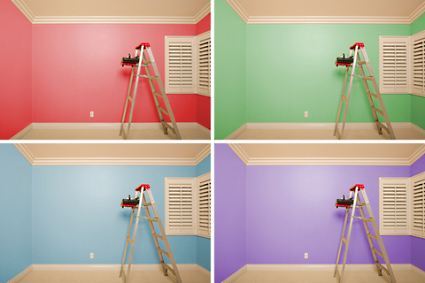 Belső ház festék színek képek