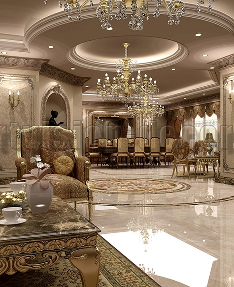 Luxus otthoni belső tér