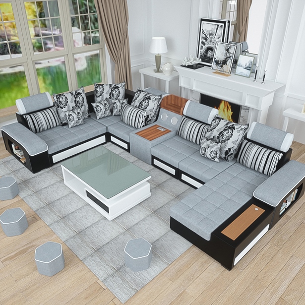 Modern kanapé szett tervez nappali