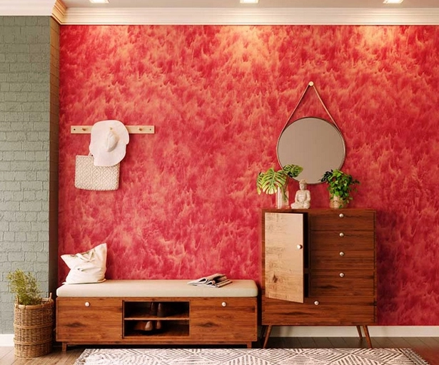 Ázsiai festékek hálószoba színes design