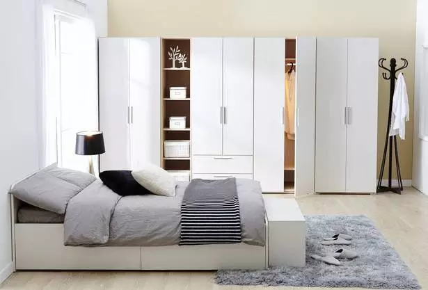 Hálószoba szekrény belsőépítészeti ötletek