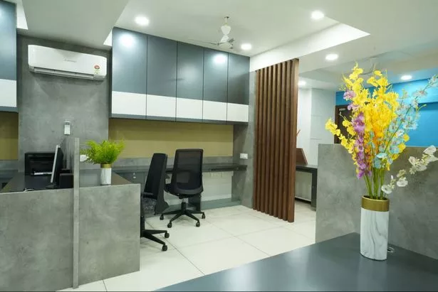 Chartered accountant office interior