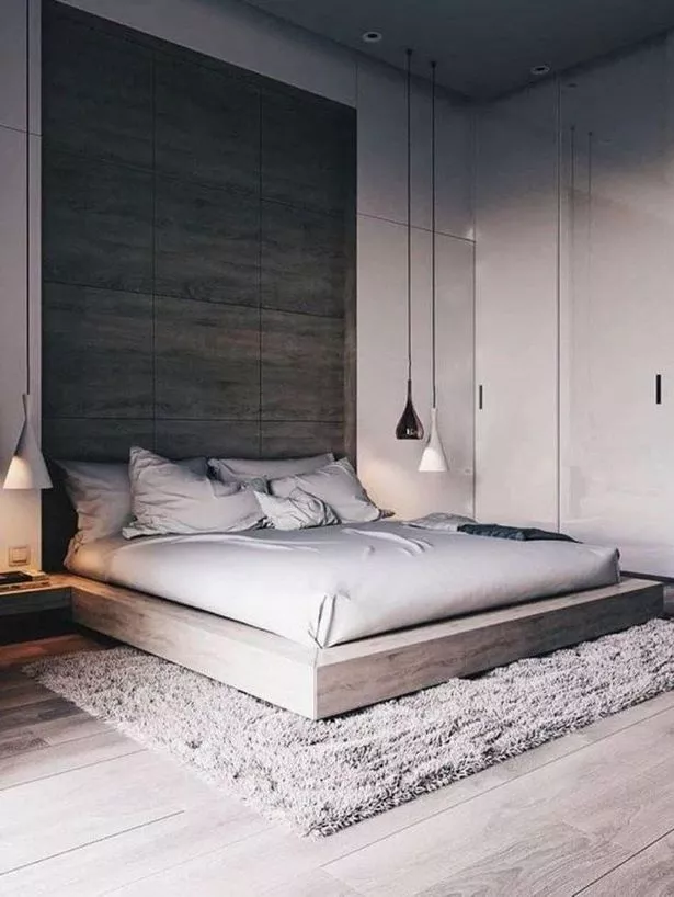 Belső hálószoba minimalista